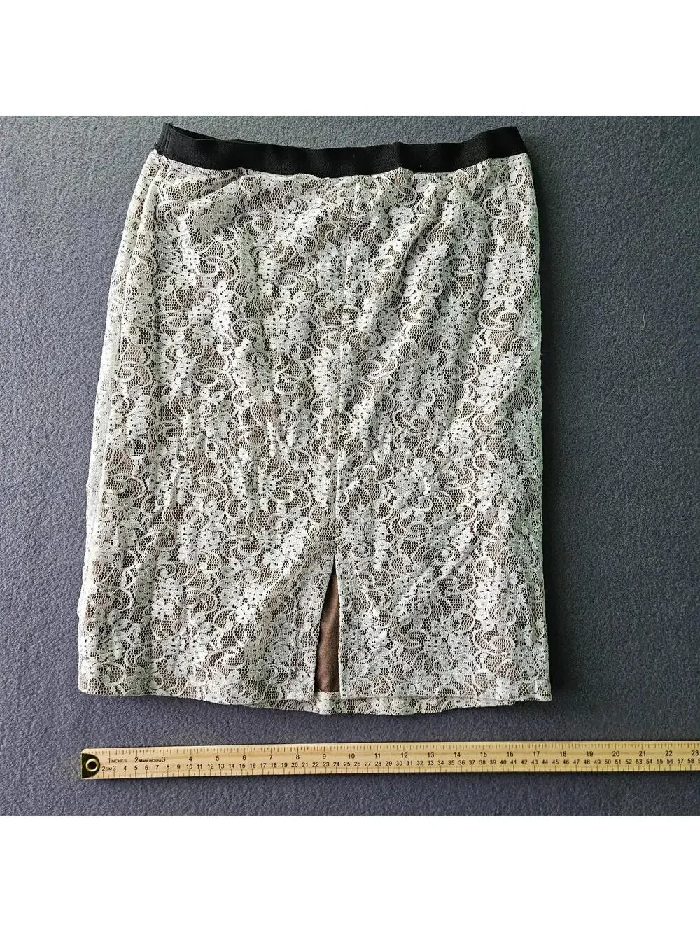 Vintage Comme Toi Skirt Sz M Y2K Lace Romantic Feminine Preppy Fairycore Whimsy